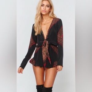 Stone Cold Fox Romper